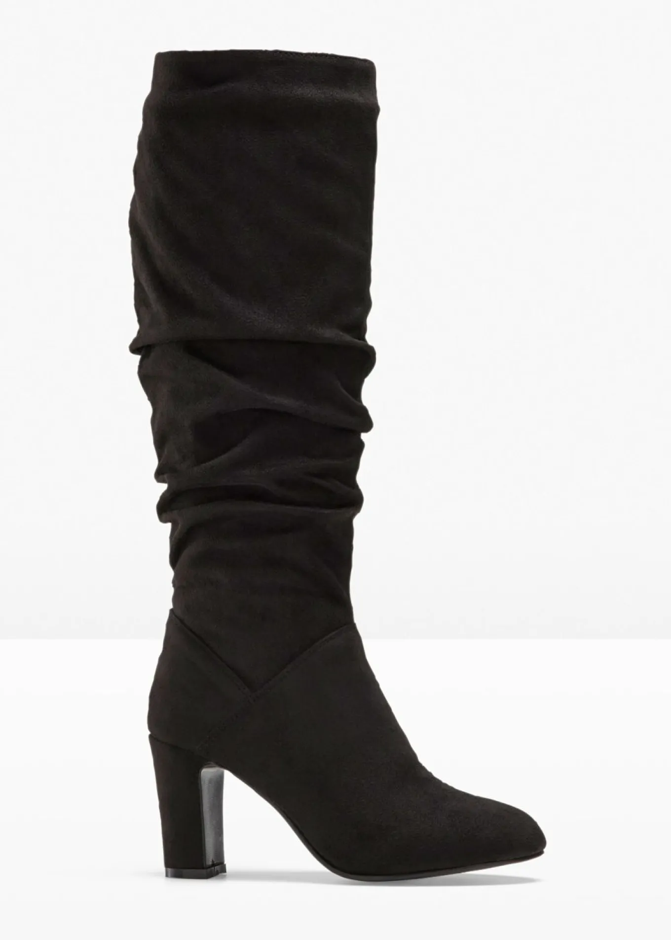 Botas con fruncido