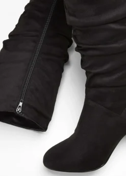 Botas con fruncido