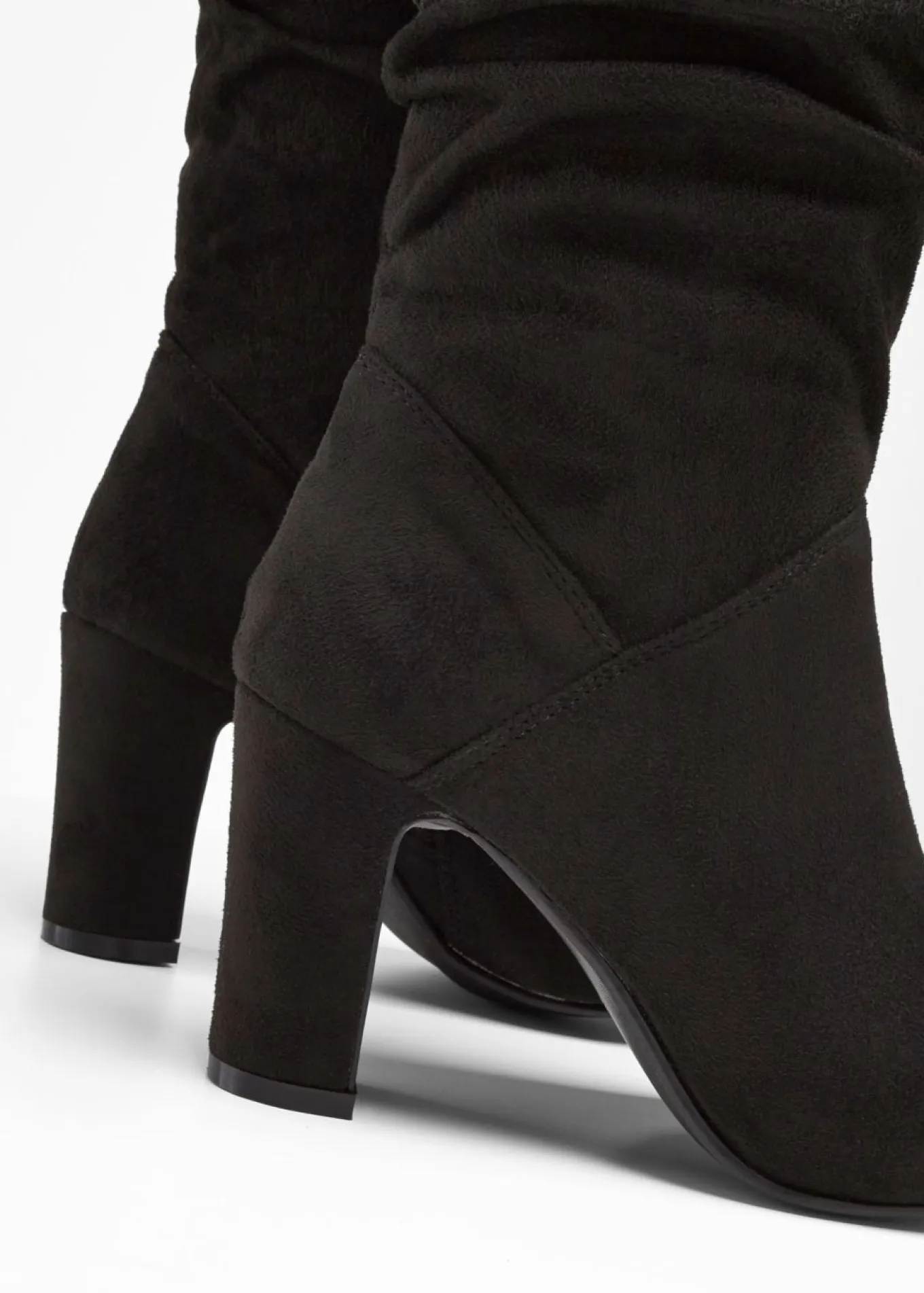 Botas con fruncido