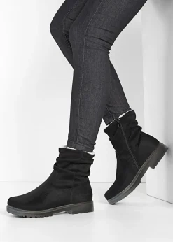 Botas con fruncido
