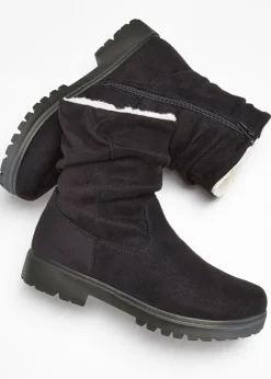 Botas con fruncido
