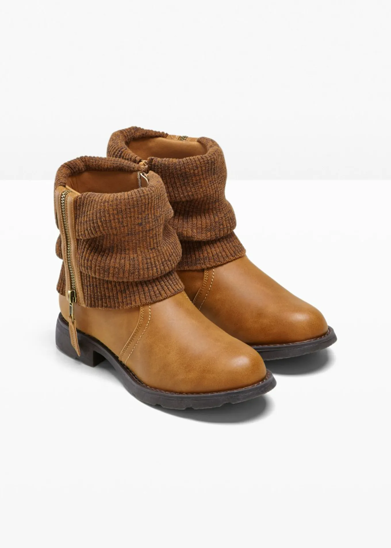 Botas con inserto de punto
