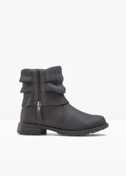 Botas con inserto de punto