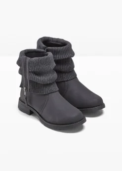 Botas con inserto de punto