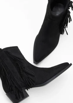 Botas cowboy con flecos