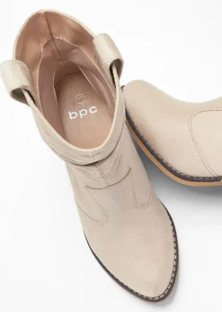 Botas de estilo cowboy con fruncido