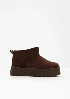 Botas de plataforma forradas