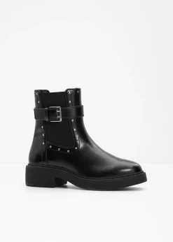 Botas moteras con hebilla