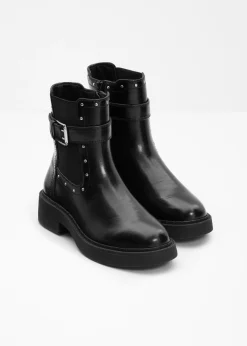 Botas moteras con hebilla