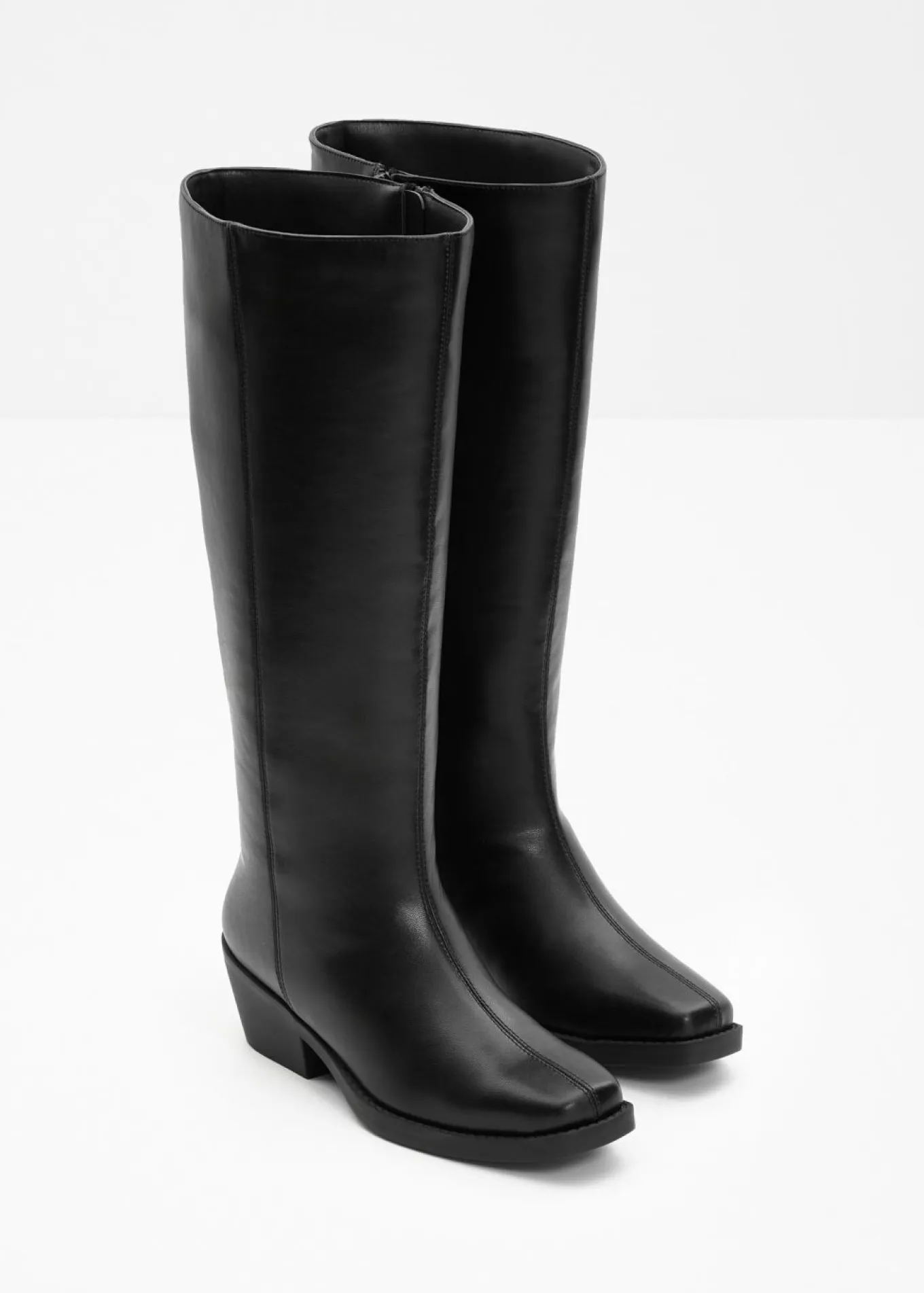 Botines con caña alta