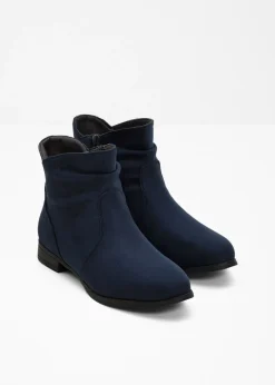 Botines con fruncido