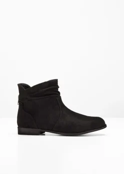 Botines con fruncido