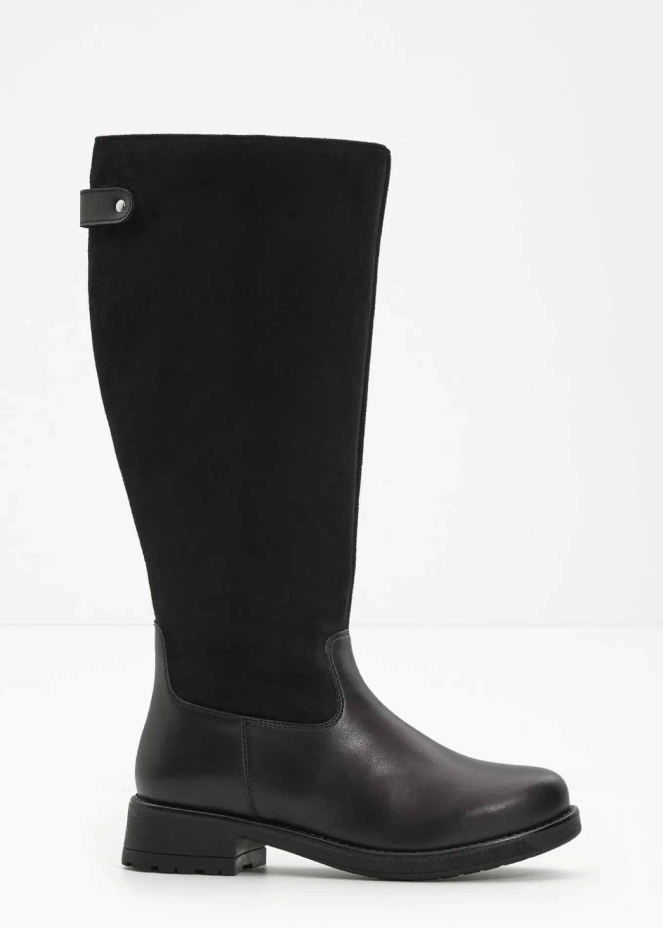 Botines de caña ancha