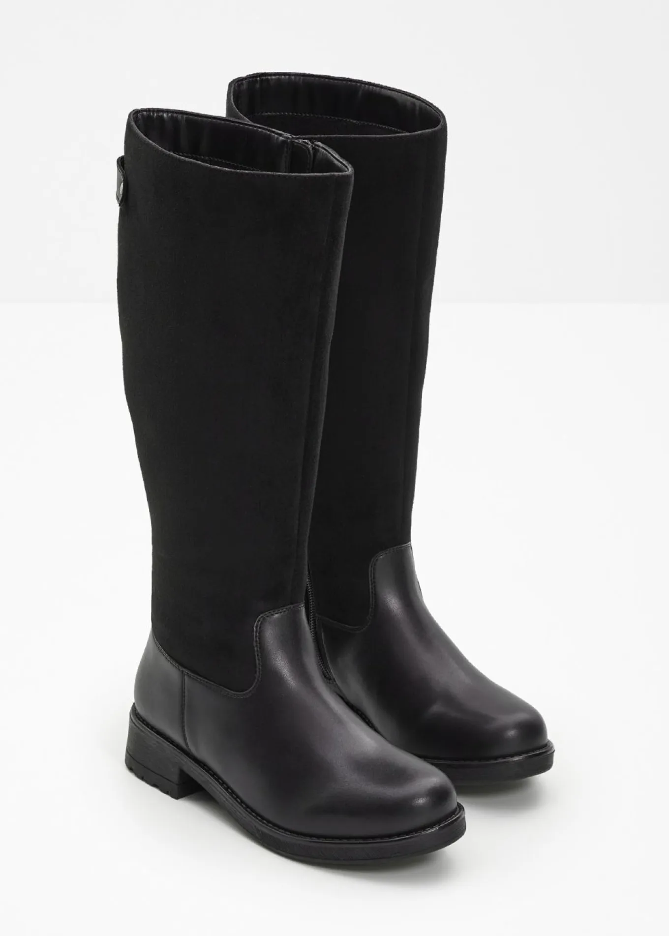 Botines de caña ancha