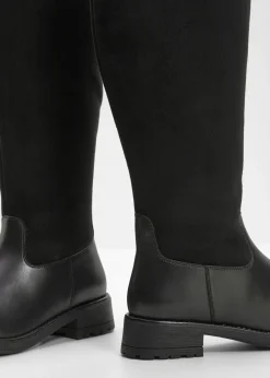Botines de caña ancha