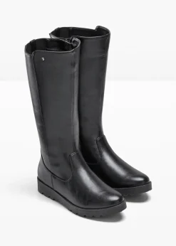 Botines de caña ancha