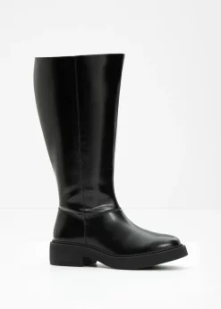 Botines de caña ancha