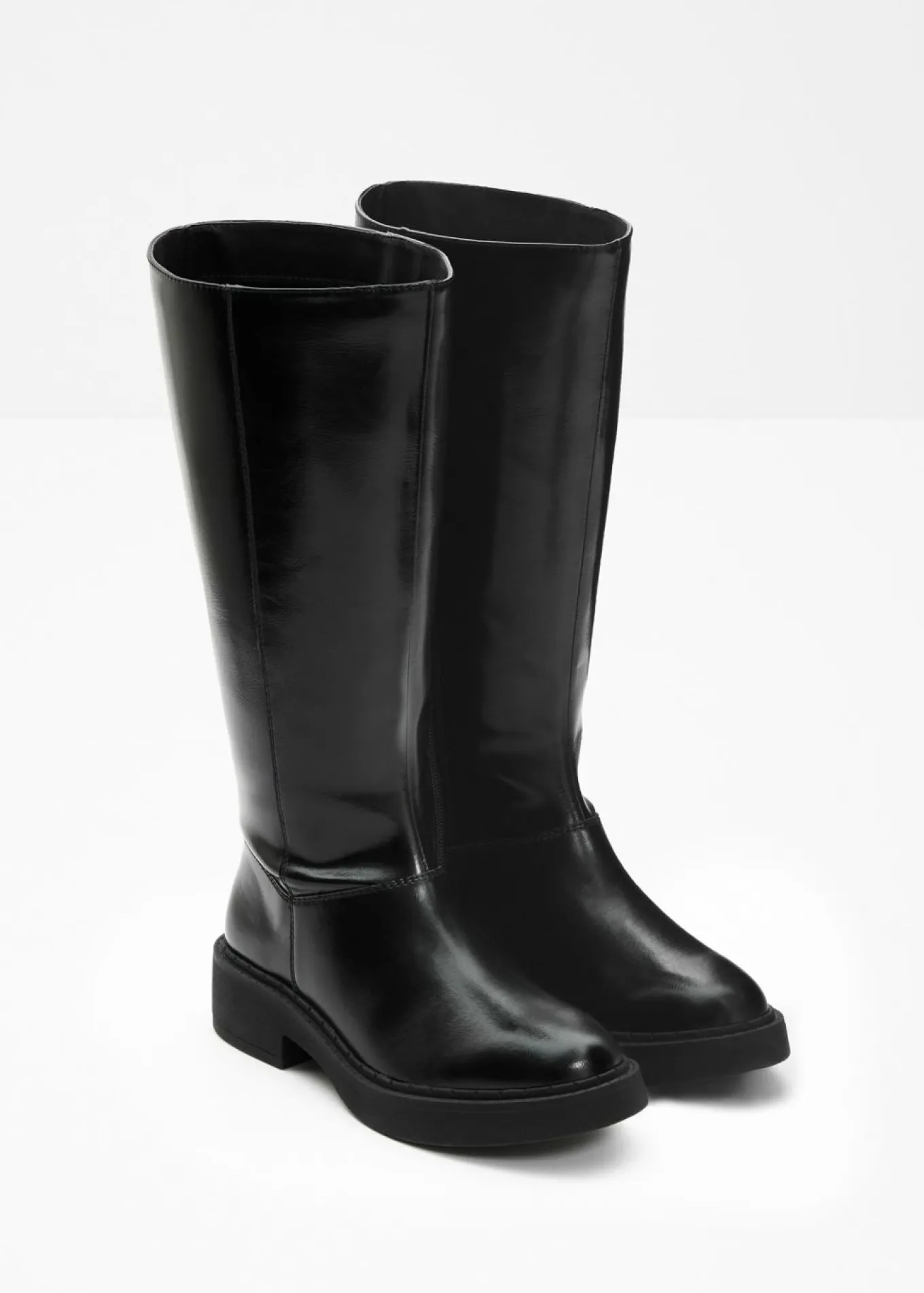 Botines de caña ancha