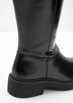 Botines de caña ancha