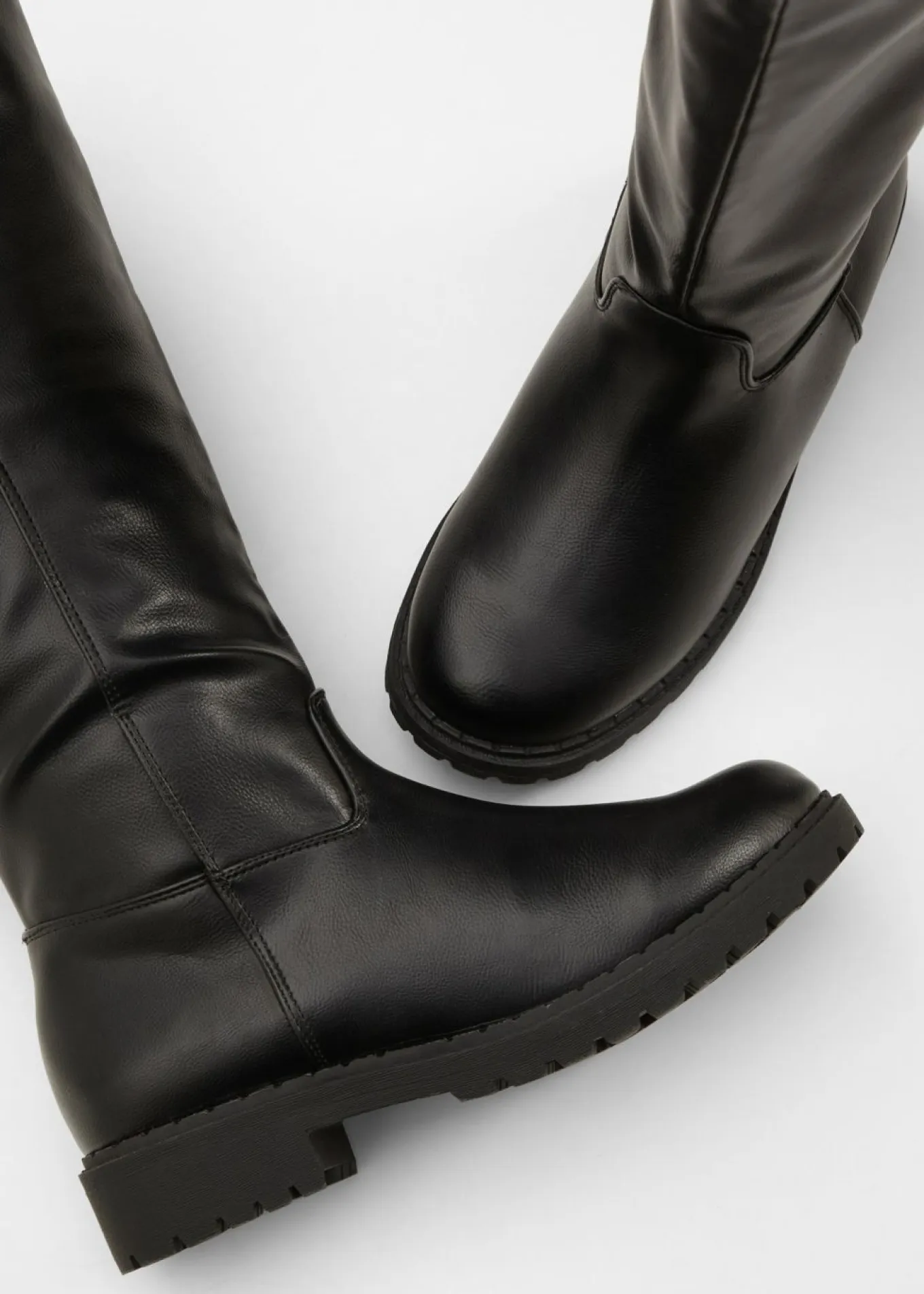 Botines de caña ancha