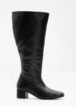 Botines de caña ancha