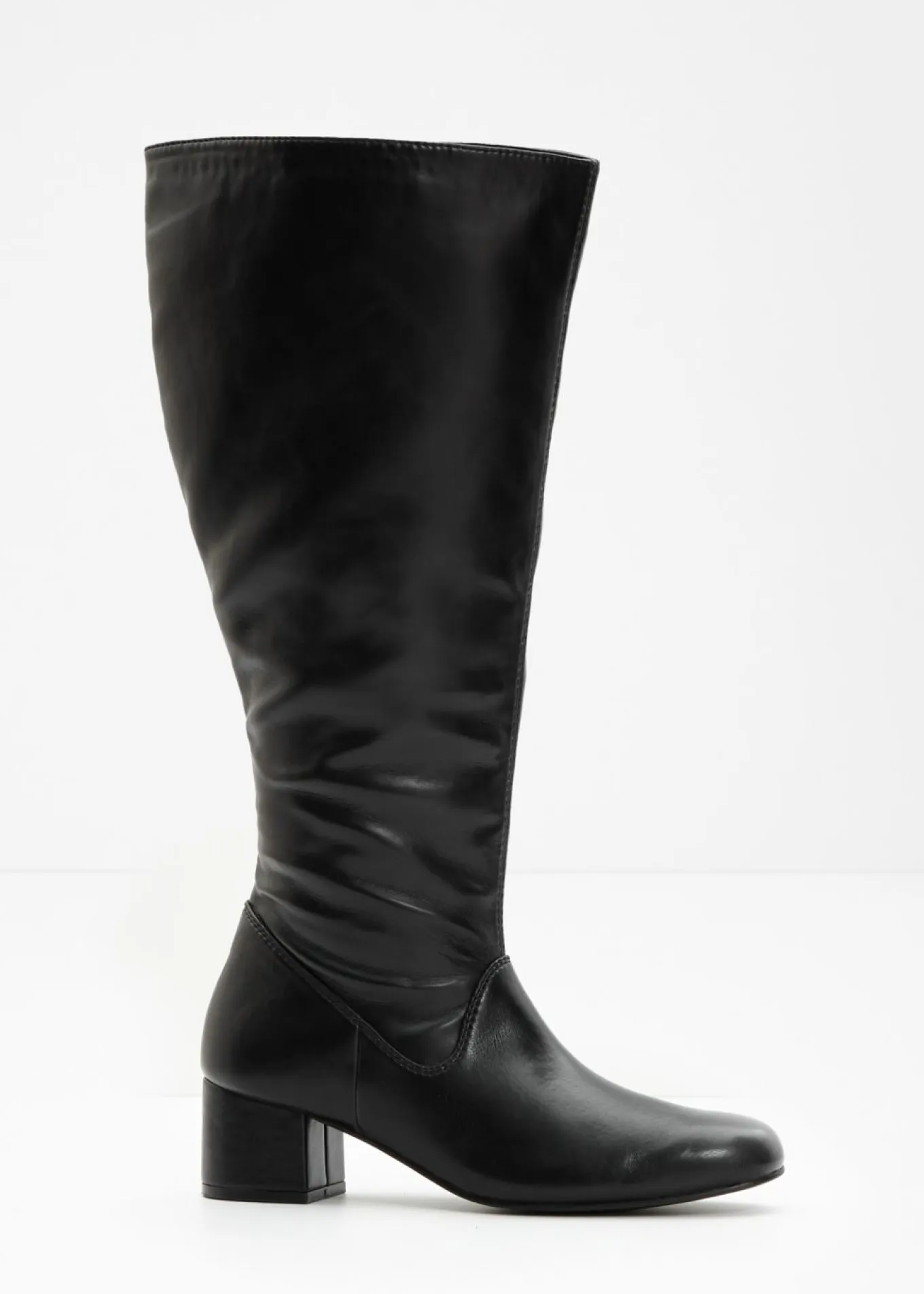 Botines de caña ancha