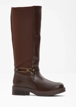 Botines de caña ancha