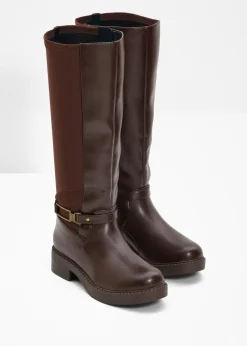 Botines de caña ancha
