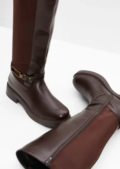 Botines de caña ancha