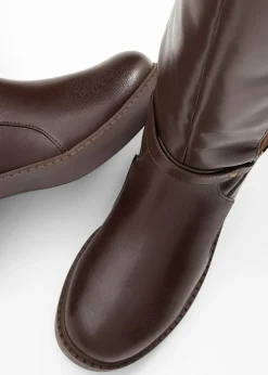 Botines de caña ancha