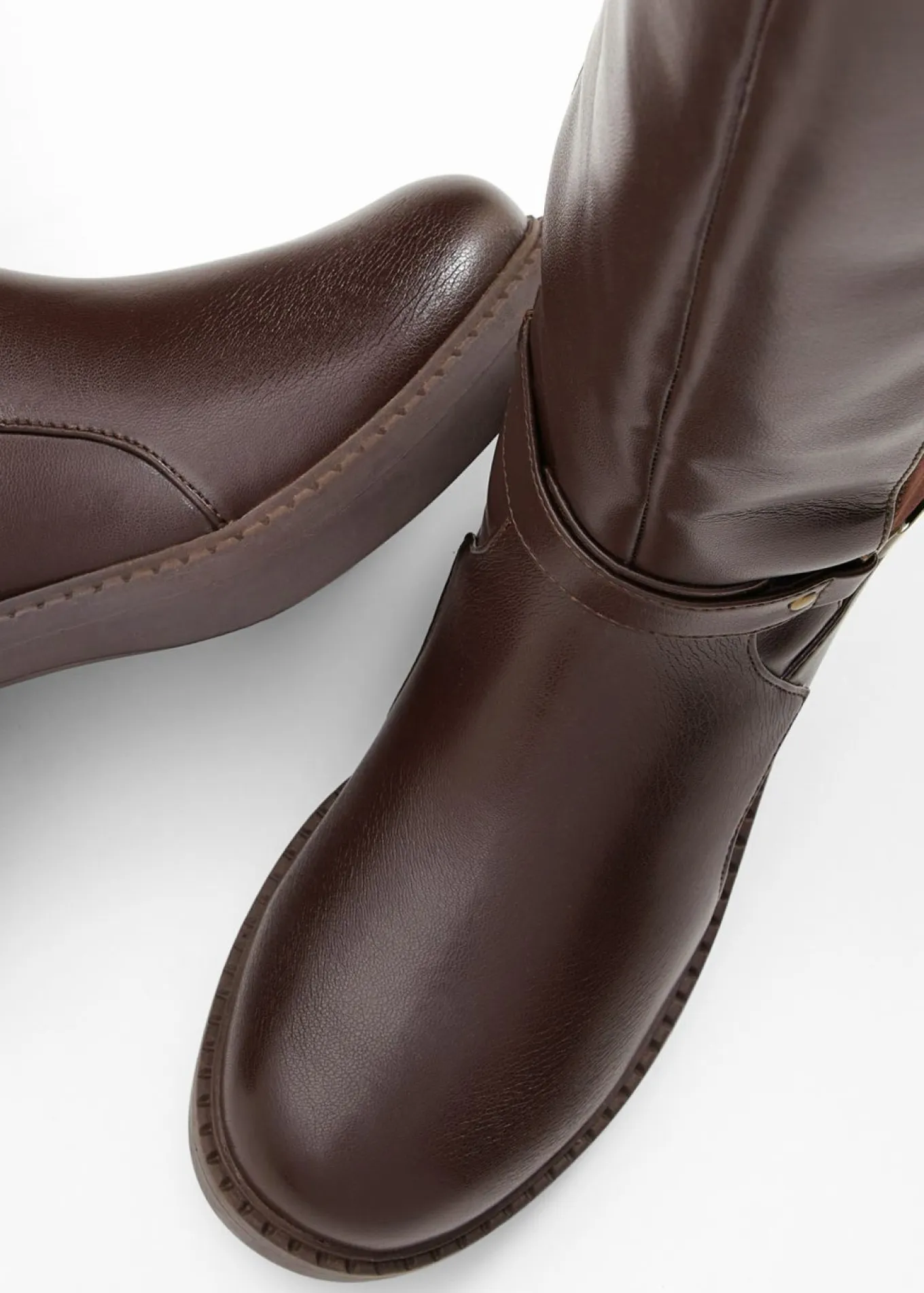 Botines de caña ancha