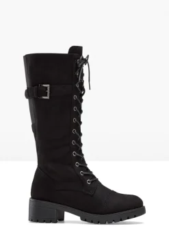 Botines de cordones
