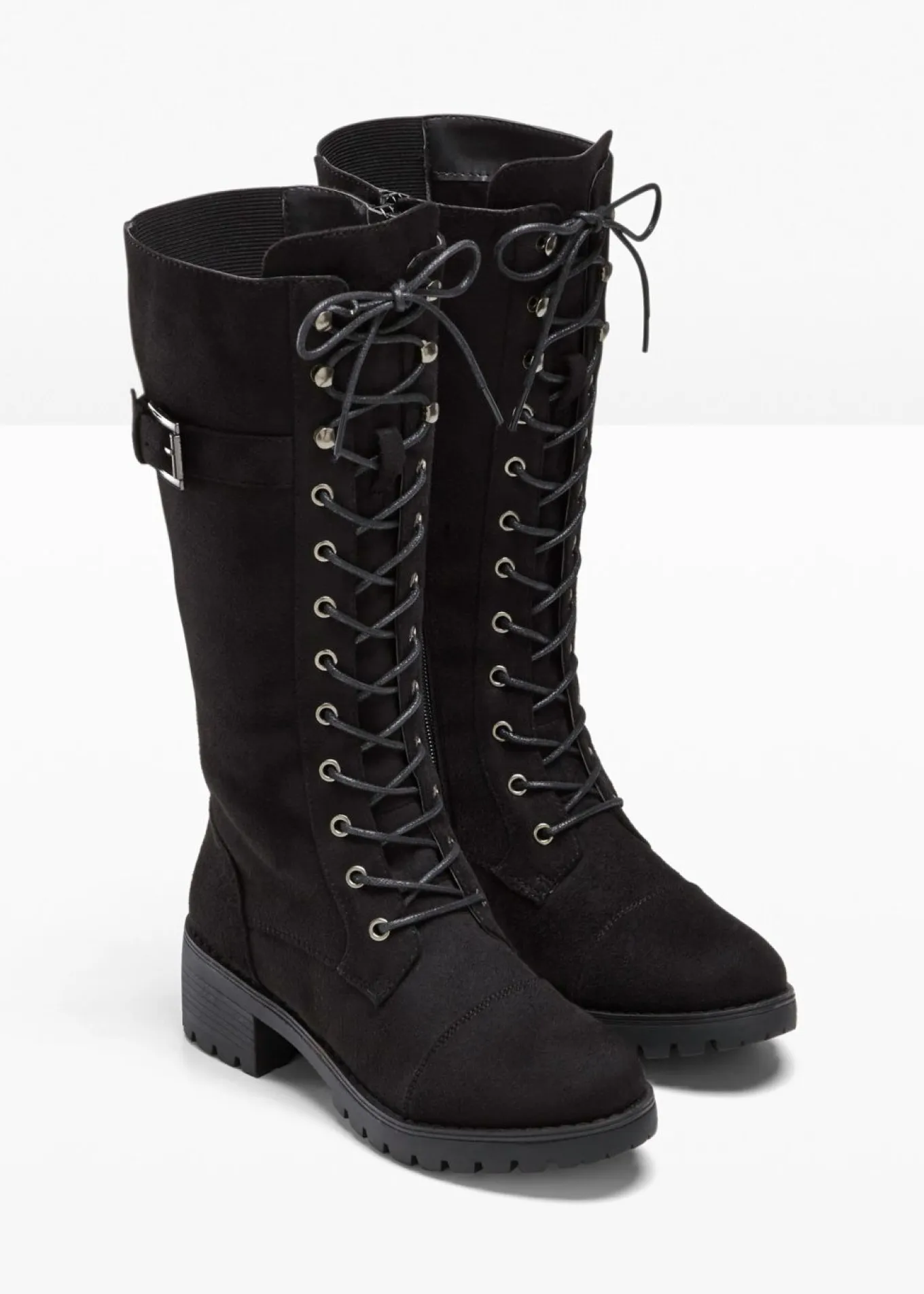 Botines de cordones