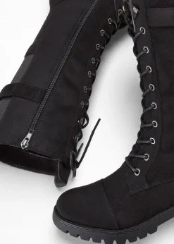 Botines de cordones