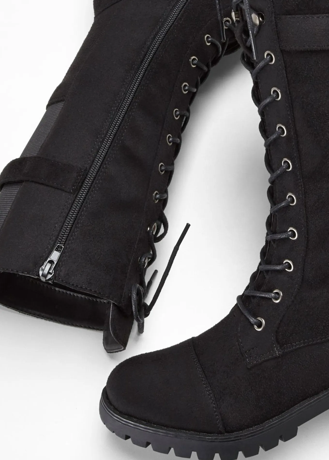 Botines de cordones