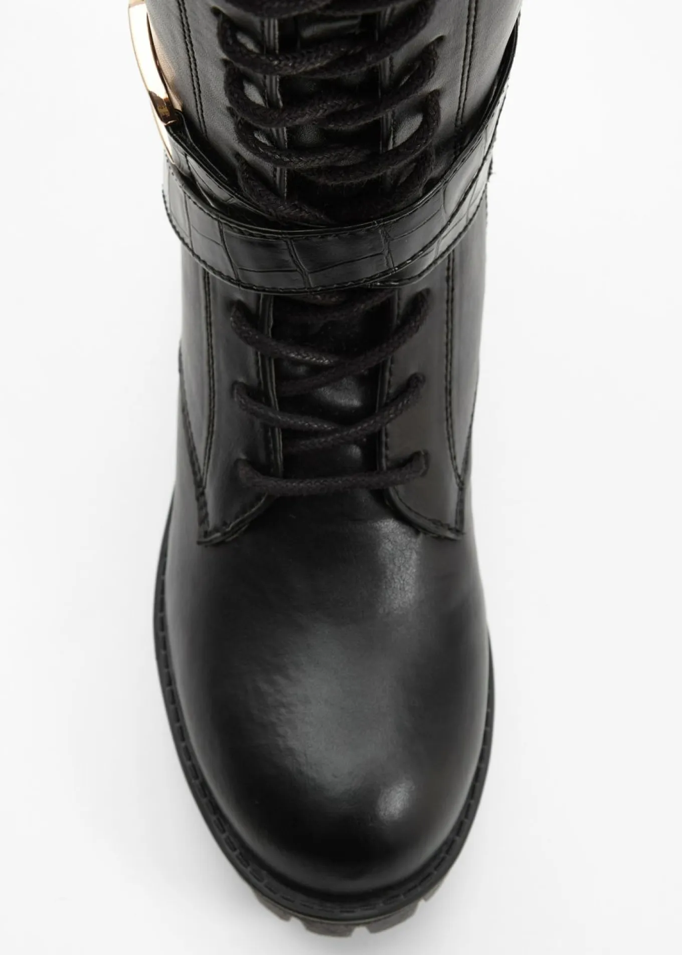 Botines de cordones