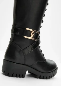 Botines de cordones