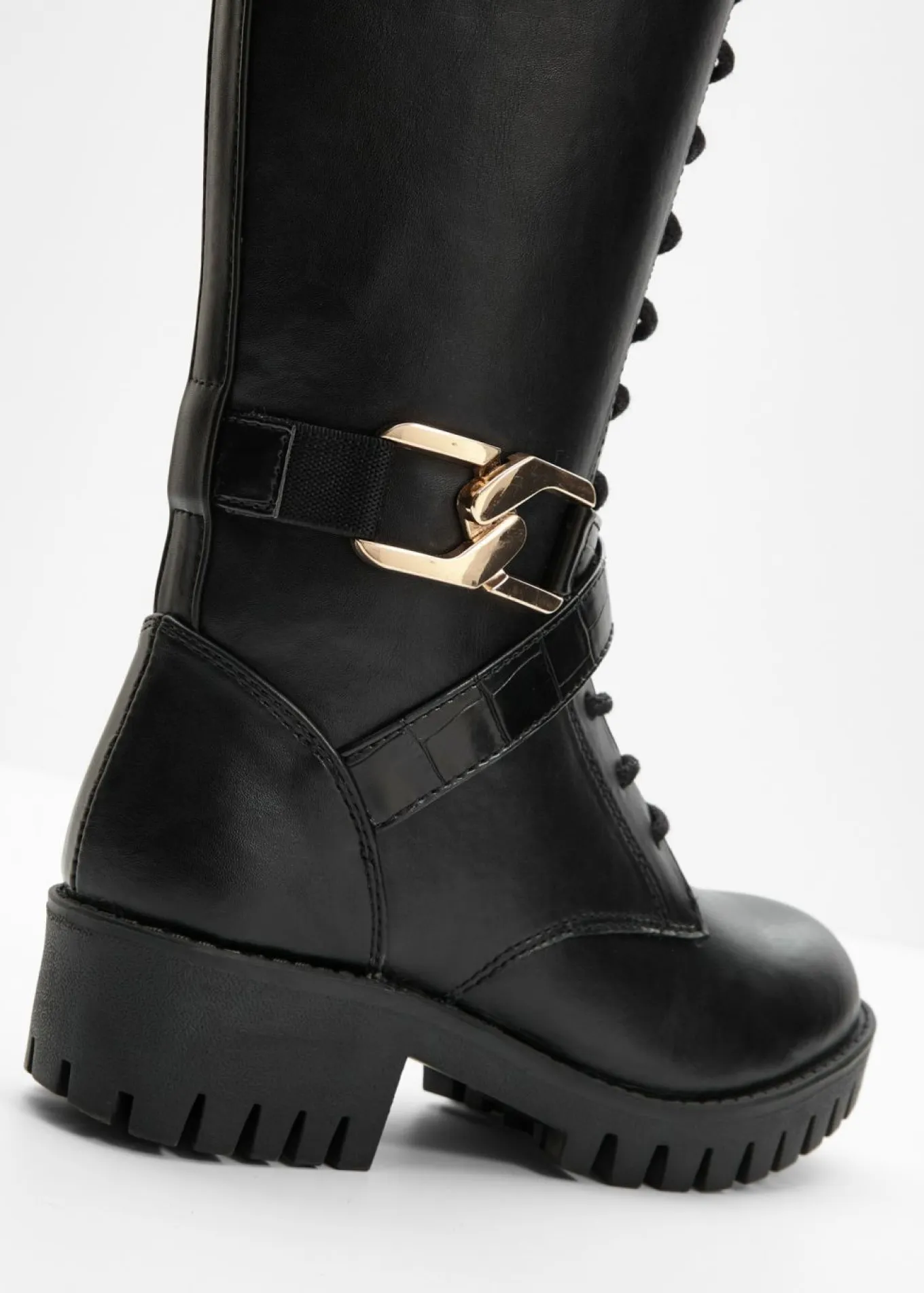 Botines de cordones