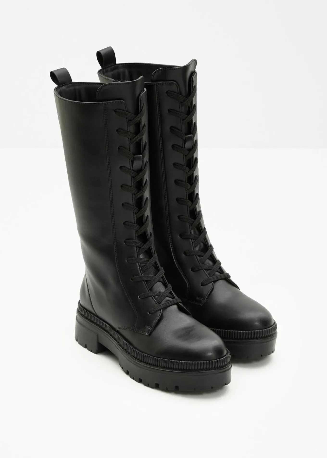 Botines de cordones