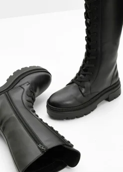 Botines de cordones