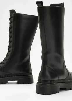 Botines de cordones