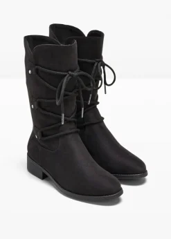 Botines de cordones