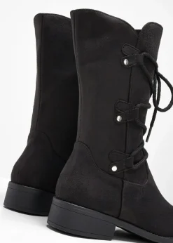 Botines de cordones
