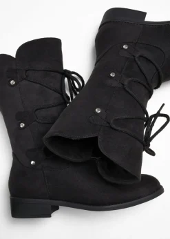 Botines de cordones