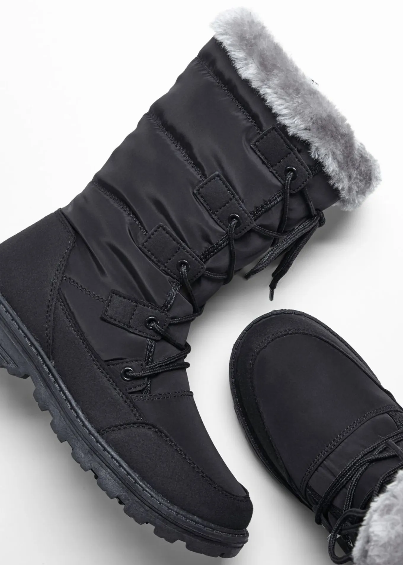 Botines de cordones
