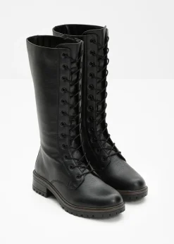 Botines de cordones