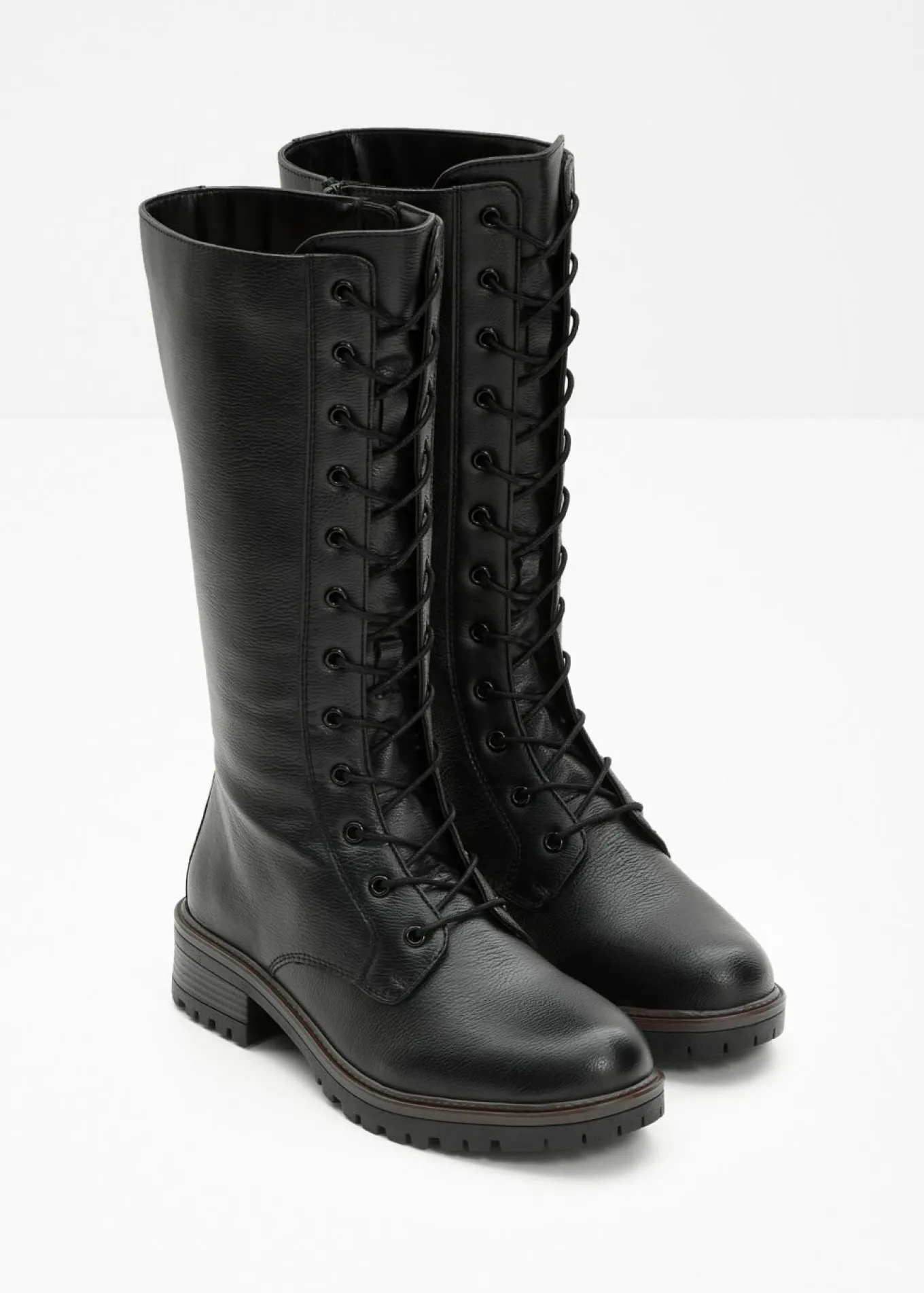 Botines de cordones