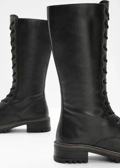 Botines de cordones