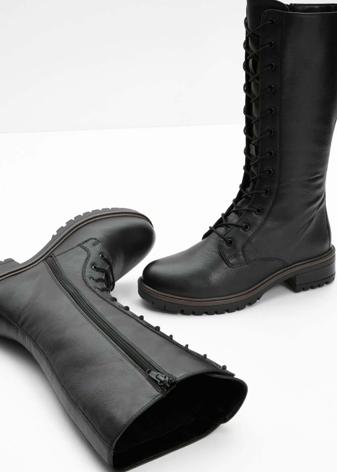 Botines de cordones