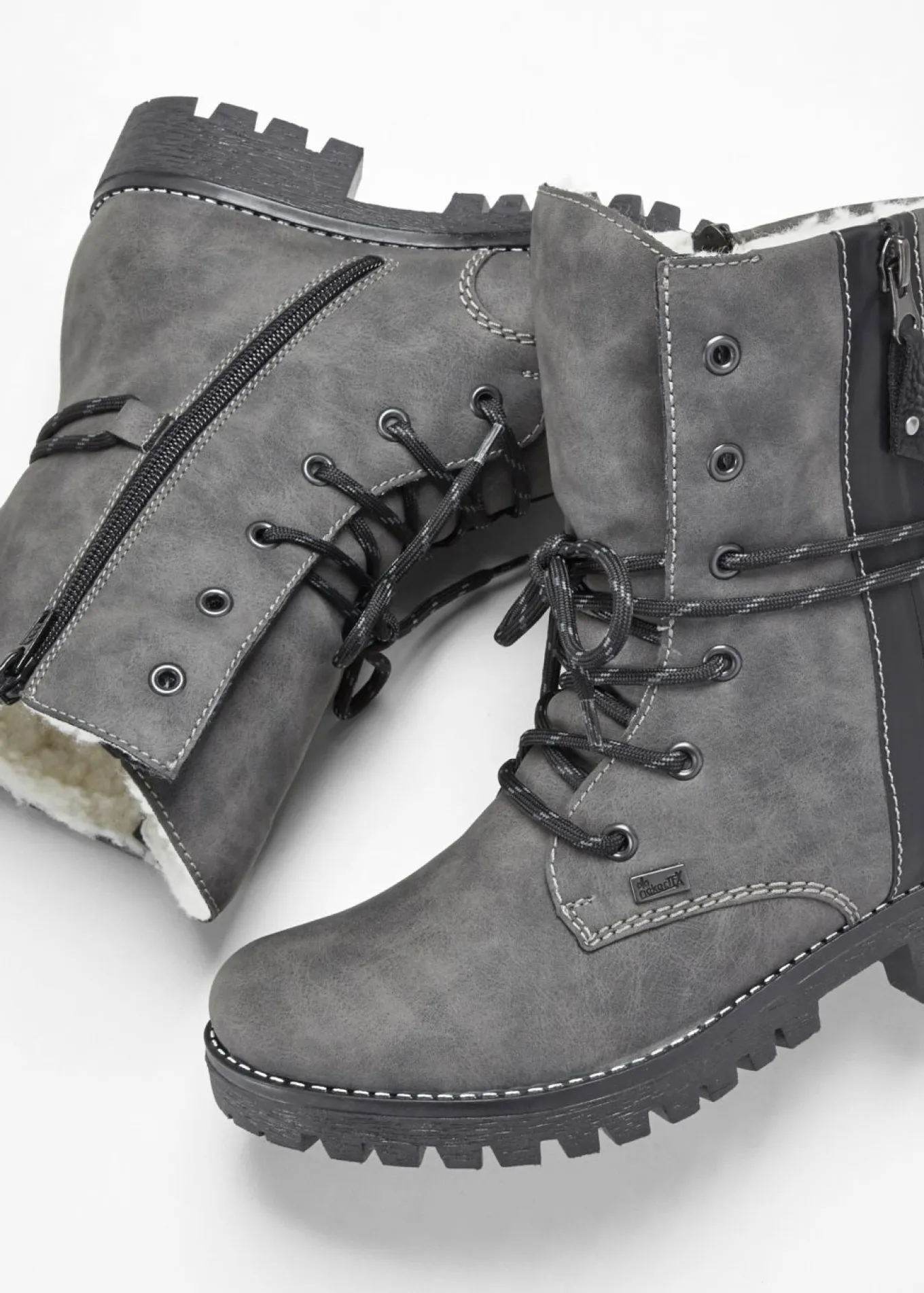 Botines de cordones de Rieker